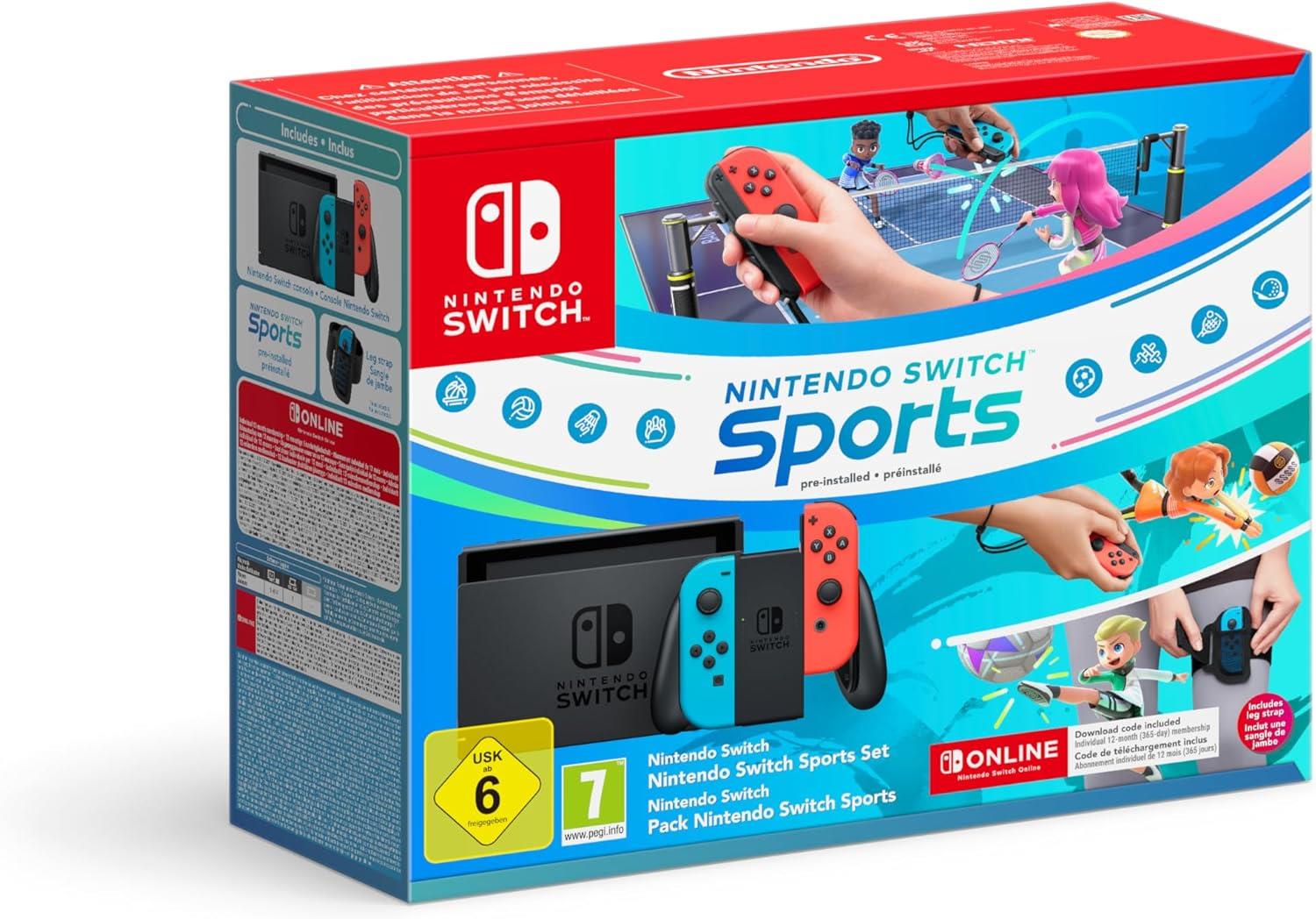 NINTENDO CONSOLE NINTENDO SWITCH SPORTS + 12 MESI ONLINE